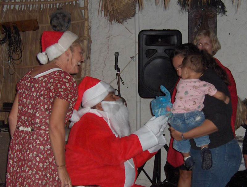 Santa and the Kids