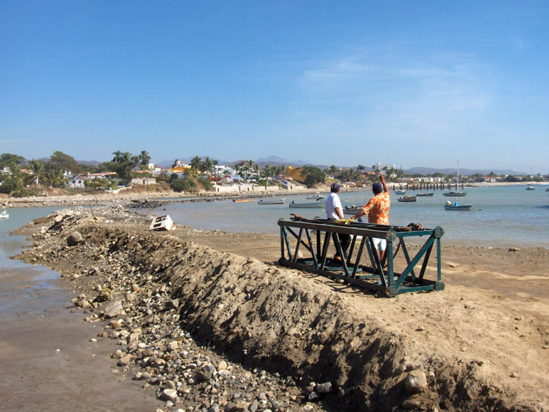 La Cruz Harbor Construction