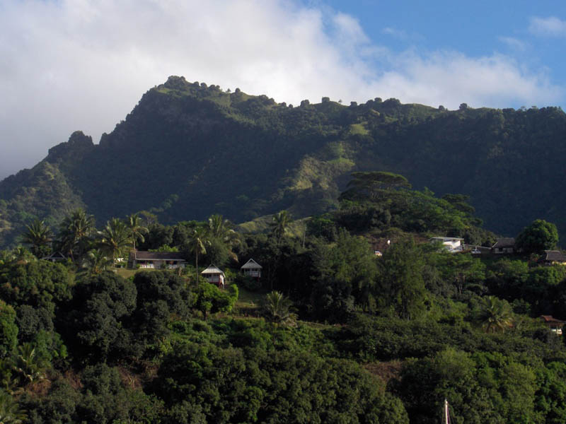 Hillside homes