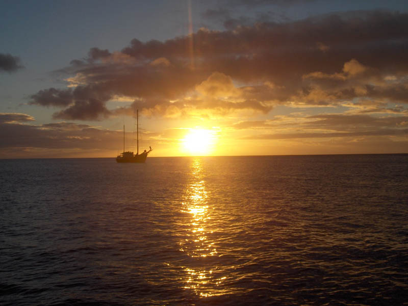 Polynesian sunset