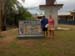 Sharon and Andre Junior at the school