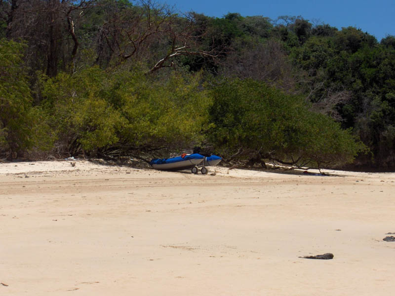 Looking for shade for the dingy