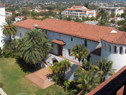 Court Yard from Tower