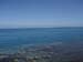Looking over the reef