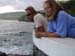 Susanne and Dave checking out the blow hole