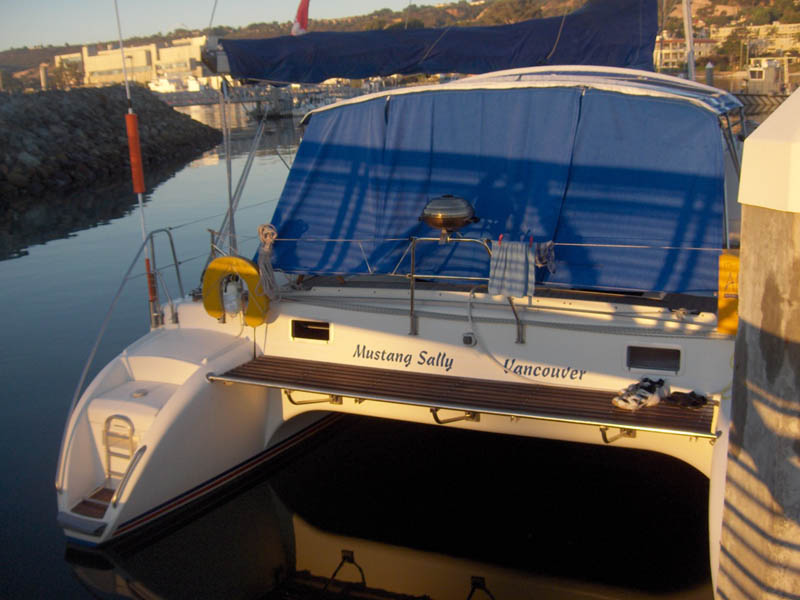 45 Sally's Name Lit Up by the Morning Sun
