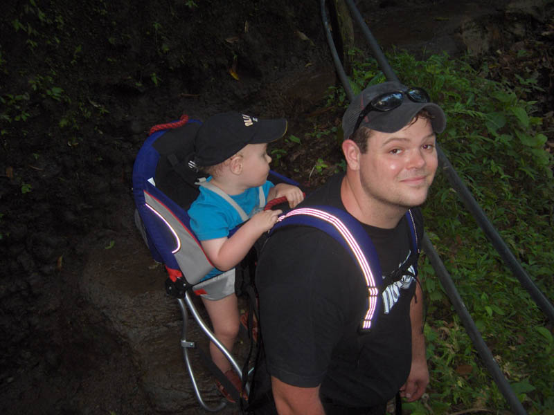 Josh and Justin enjoying the hike