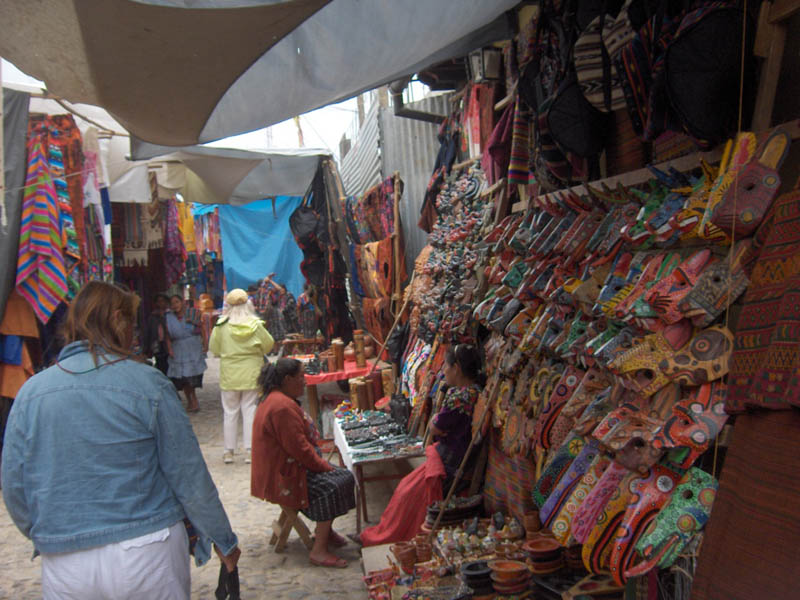 Market Overflowing with Products