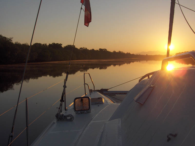 Sunset Arrival