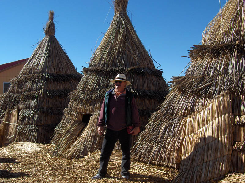 Rae and the reed Teepees