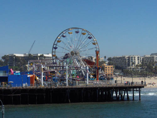 Santa Monica Pier Midway