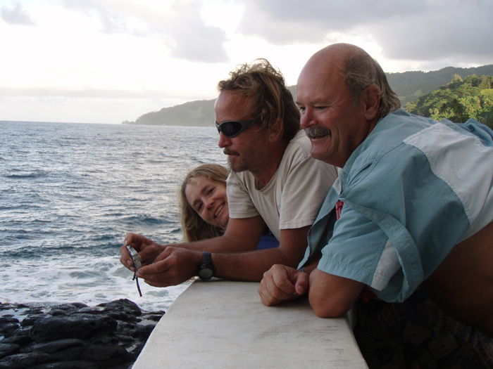 Checking out the blow hole